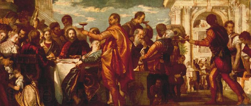 VERONESE (Paolo Caliari) The Marriage at Cana  r Norge oil painting art